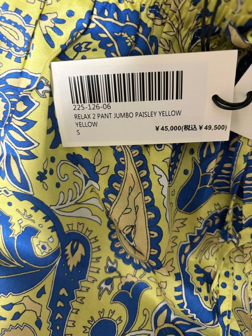 【BANANATIME】RELAX 2 PANT JUMBO PAISLEY