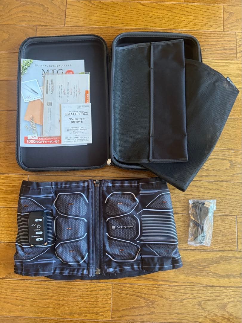 SIXPAD パワースーツライト コアベルト Mサイズ　コントローラ付