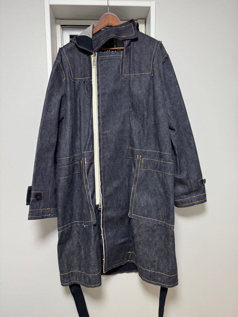 ✨美品✨sacai デニムモッズコート サイズ3