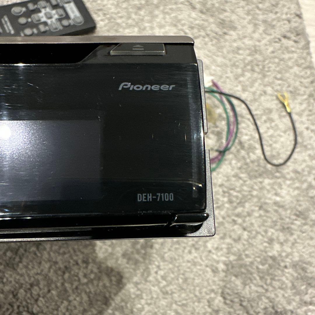 パイオニア　カロッツェリア　DEH-7100 1DIN カーオーディオ