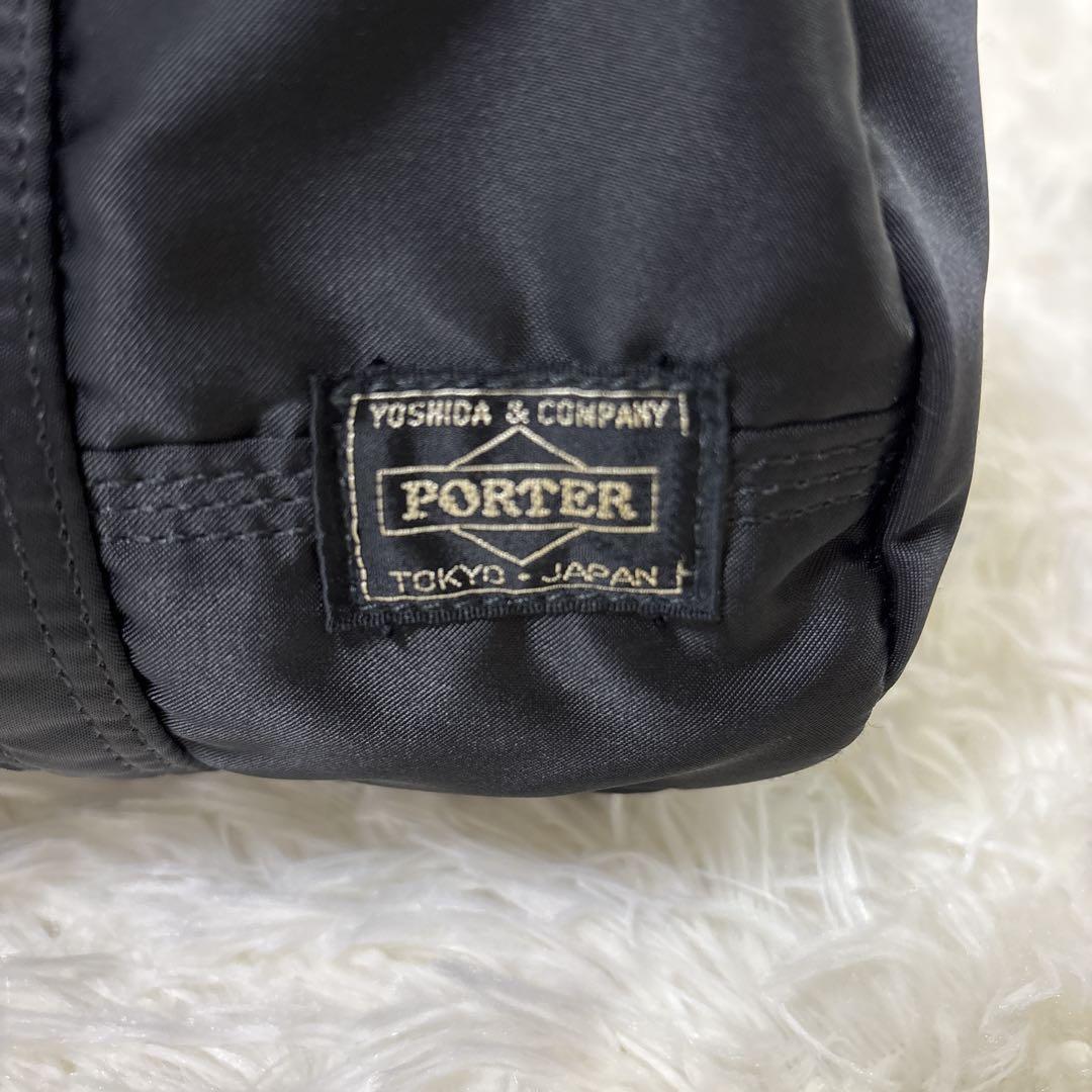 PORTER ポーター タンカー ミニボストンバッグ ドラムバッグ ブラック