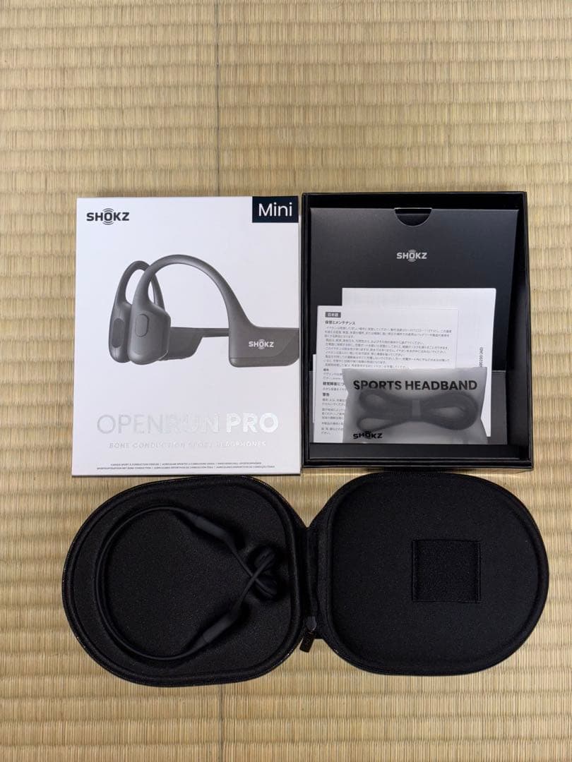SHOKZ OPENRUN PRO 骨伝導イヤホン Mini