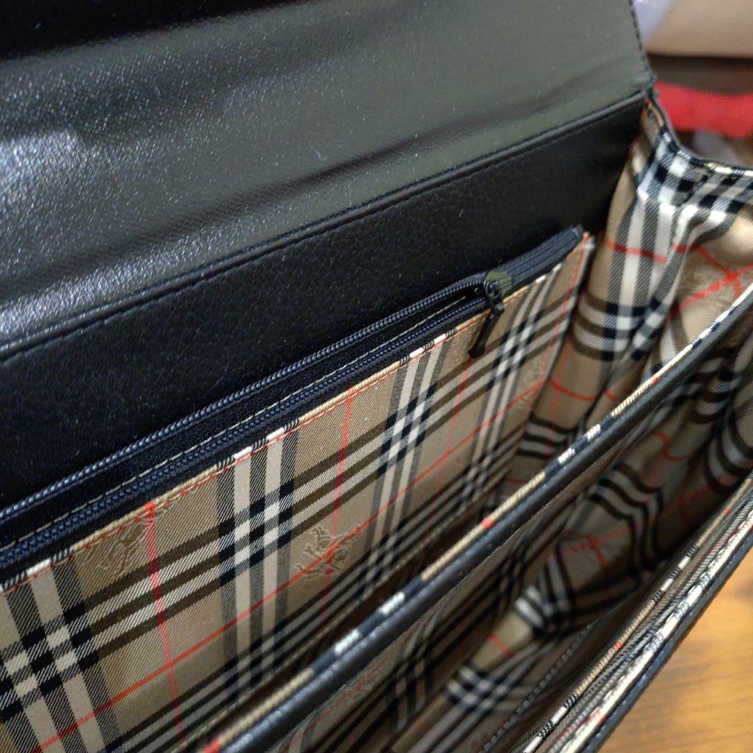 Burberrys バーバリー２way バッグ ビジネス レザー 【 新品同様】