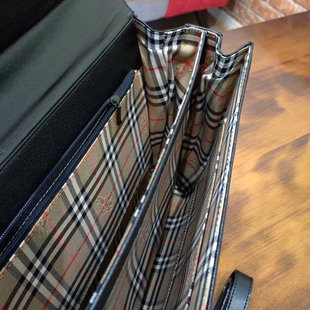 Burberrys バーバリー２way バッグ ビジネス レザー 【 新品同様】