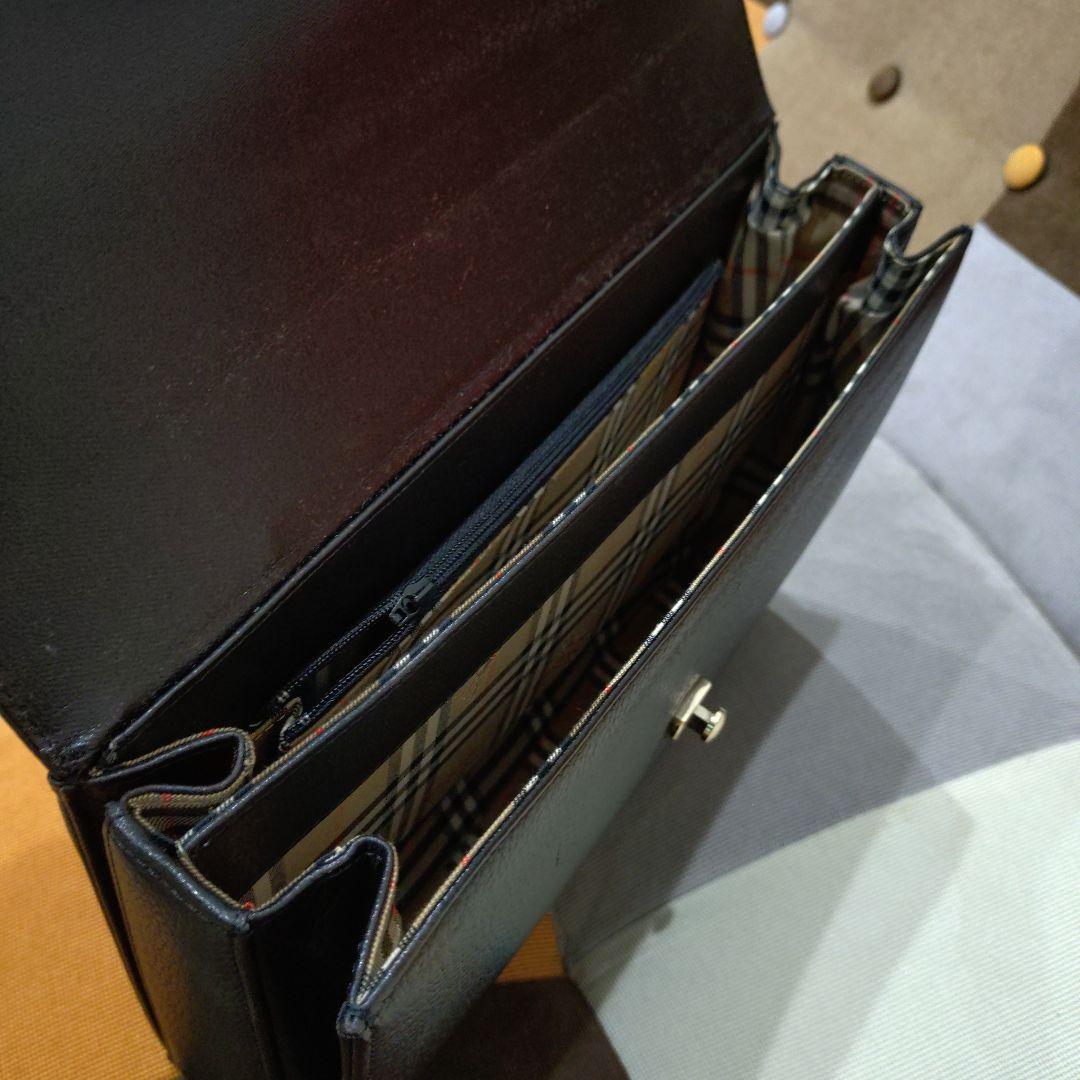 Burberrys バーバリー２way バッグ ビジネス レザー 【 新品同様】