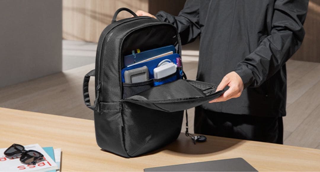 [tomtoc]15.6インチPC対応 ビジネスリュックCordura 20L