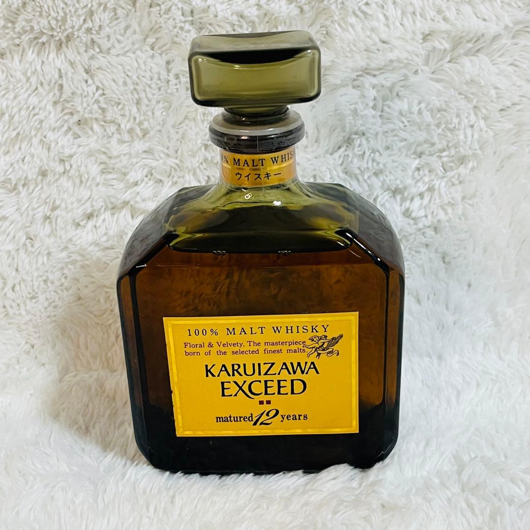 軽井沢 エクシード12年 金字ラベル 720ml 箱付き 本体美品 古酒