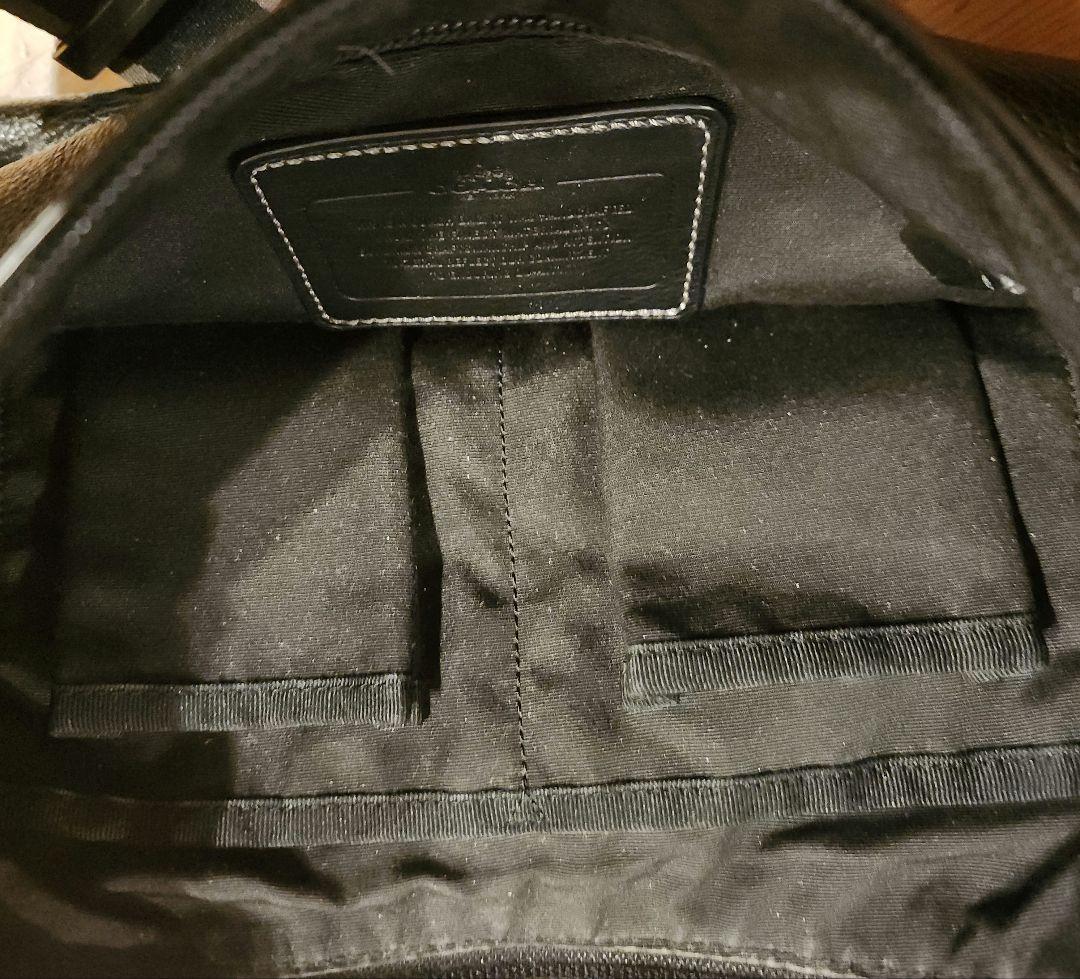 COACH　ショルダーバッグ　ブラック