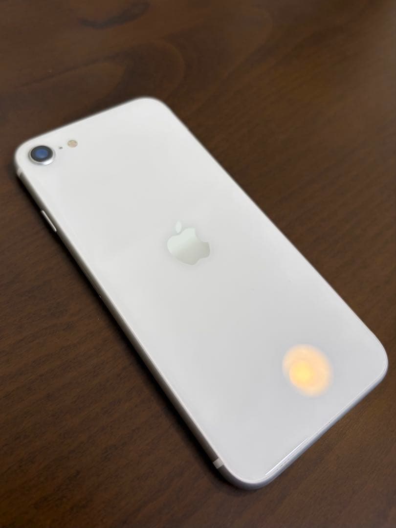 【美品】iPhone SE2 128GB ホワイト SIMロックなし