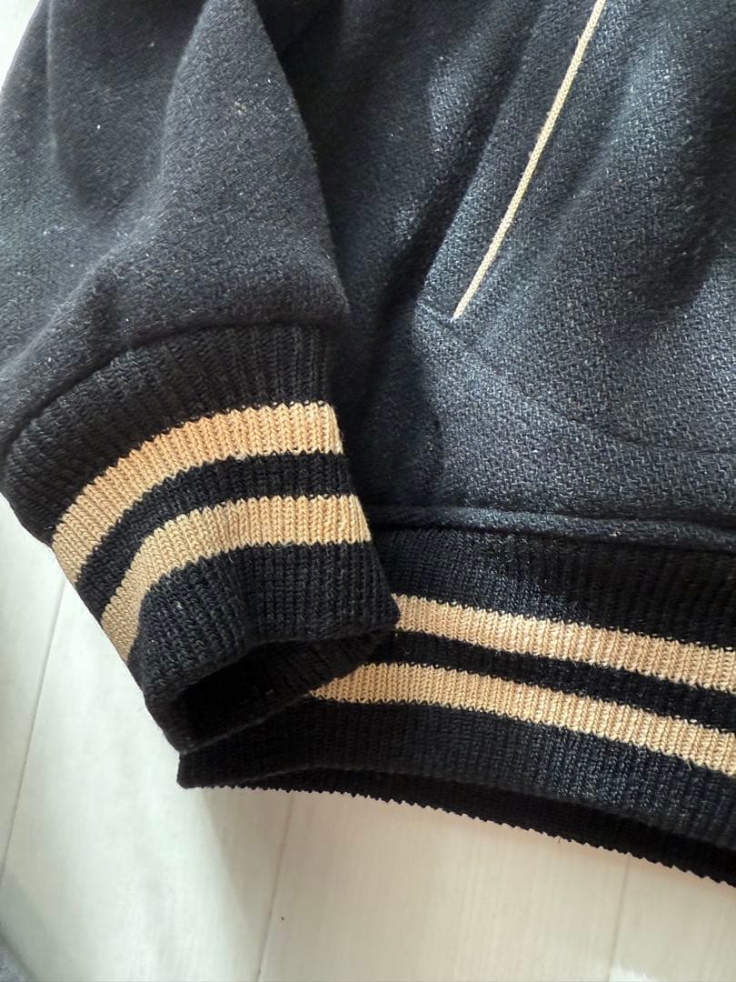 50s - 60s Vintage ウール スタジャン テディジャケット