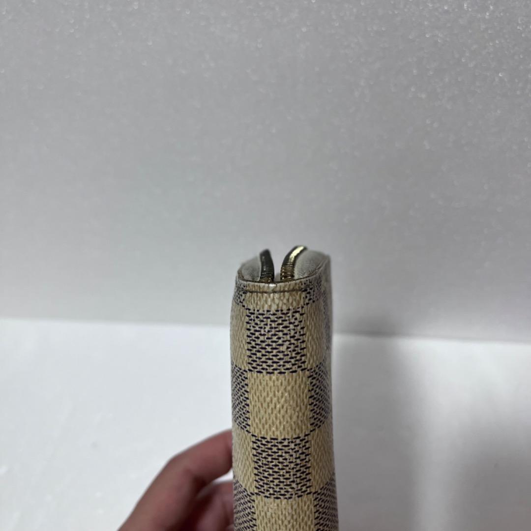 ルイヴィトン　アズール　イリュストレ　ジッピーウォレット　長財布　N63006