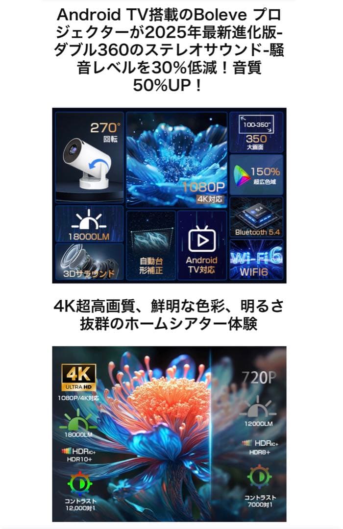 プロジェクター & スクリーン 家庭用 新品同様 セットor単品ok !!