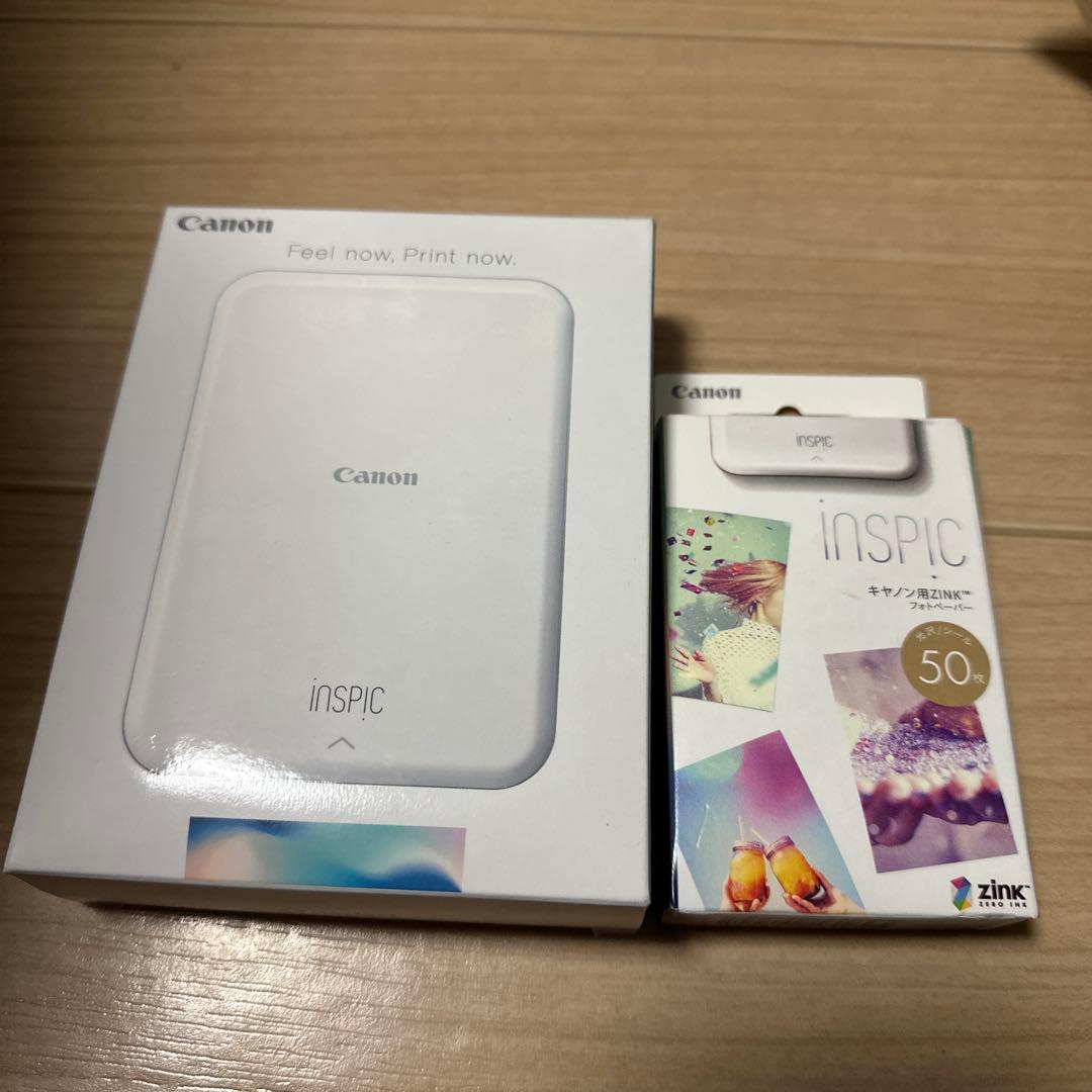Canon INSPIC PV-123-SB 本体とペーパー50枚セット