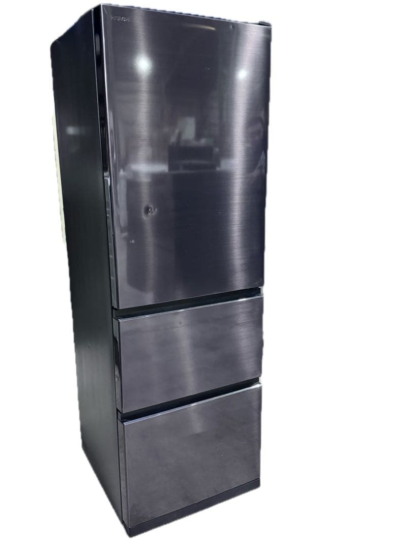 HITACHI 375L 冷蔵庫 R-V38KV 2020年製 3ドア冷蔵庫 ②