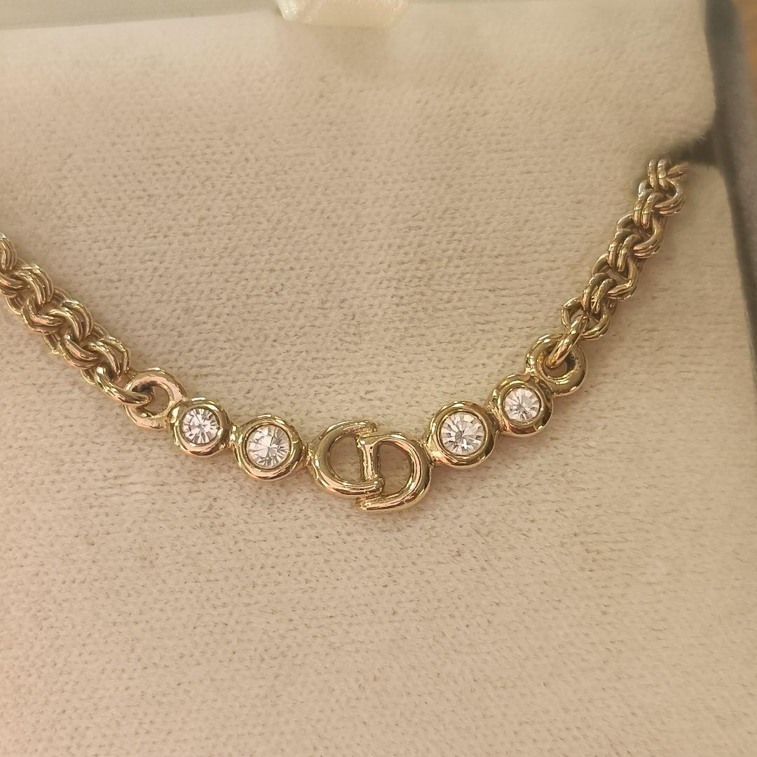 箱あり✨ディオール Dior ゴールドチェーン ネックレス
