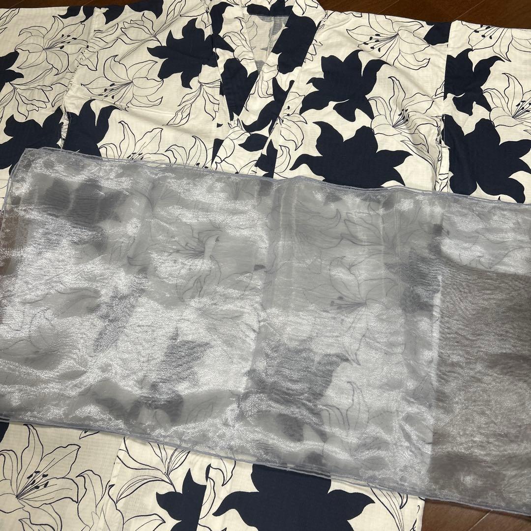 olu. 浴衣&帯セット