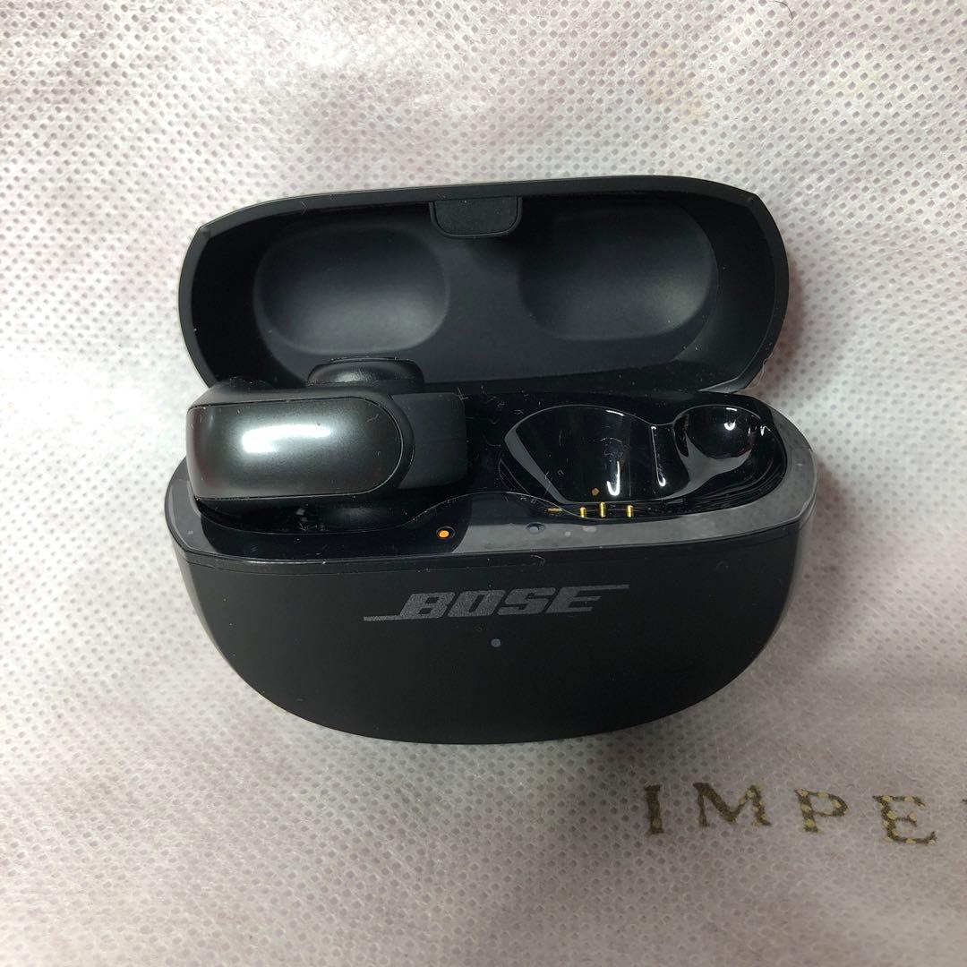 BOSE ワイヤレスイヤホン ブラック 充電ケース付き