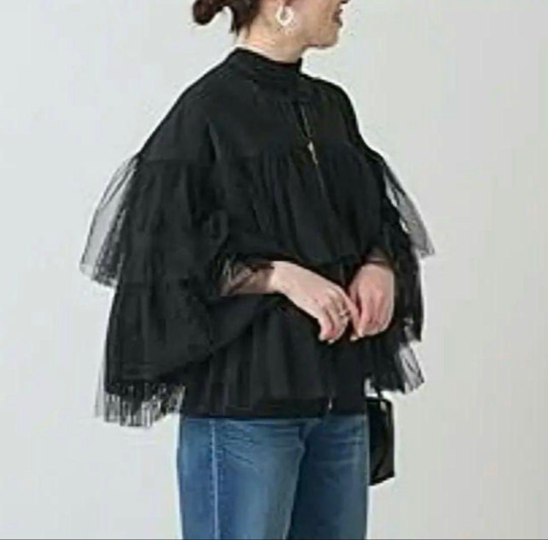 BEARDSLEY ビアズリー チュールMA-1 ブルゾン ブラック 新品未使用