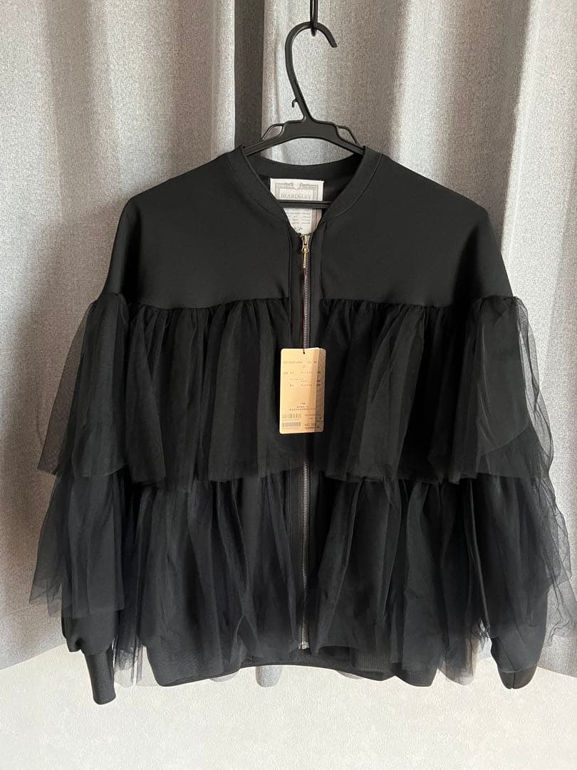 BEARDSLEY ビアズリー チュールMA-1 ブルゾン ブラック 新品未使用
