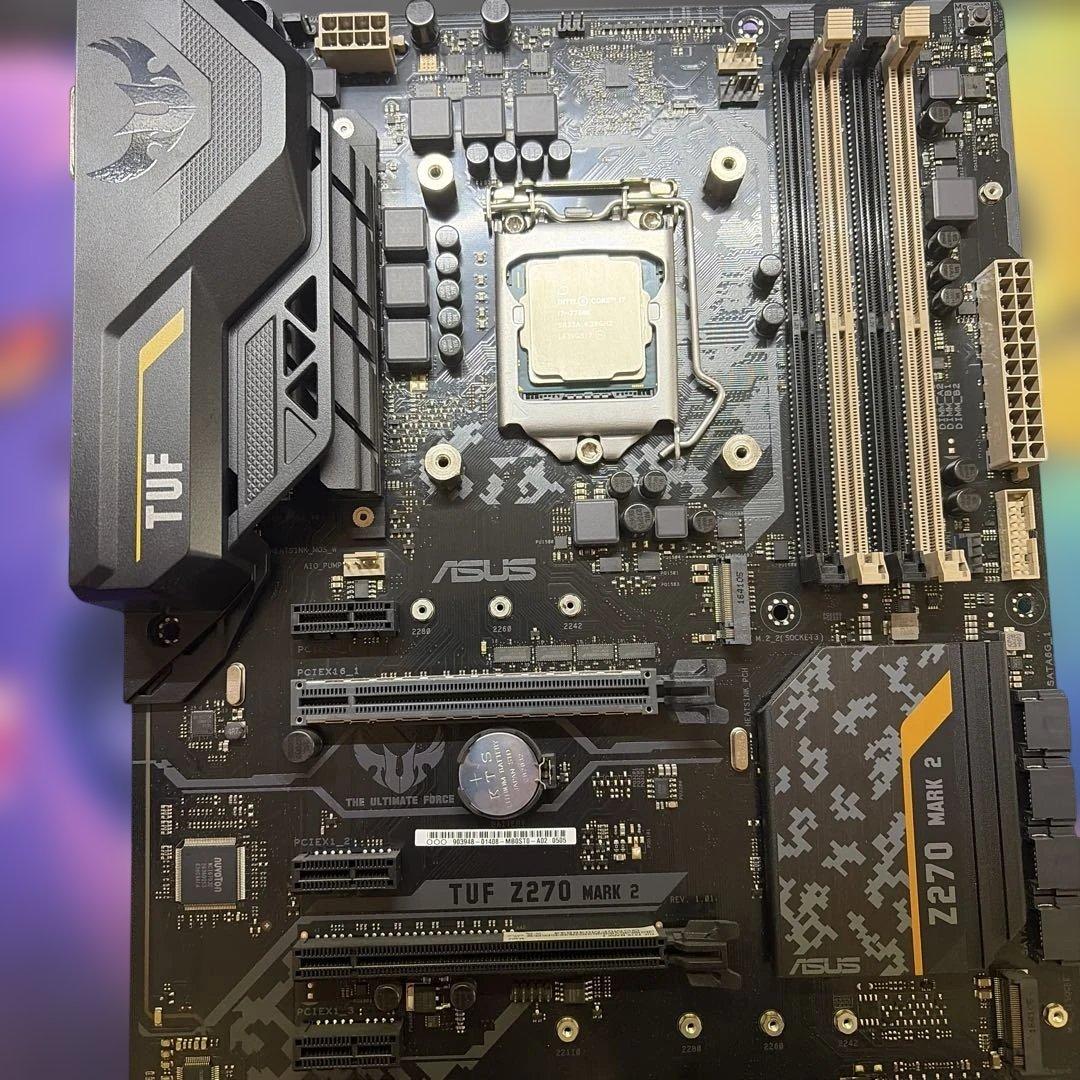 ASUS TUF Z270 MARK2 Intel i7-7700K セット