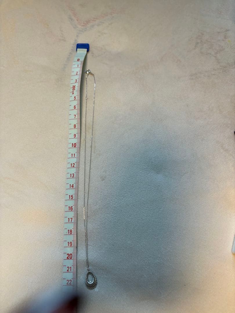 ヴィンテージ　pt900 ブラウン　ダイヤモンド　 シェルモチーフ　ネックレス