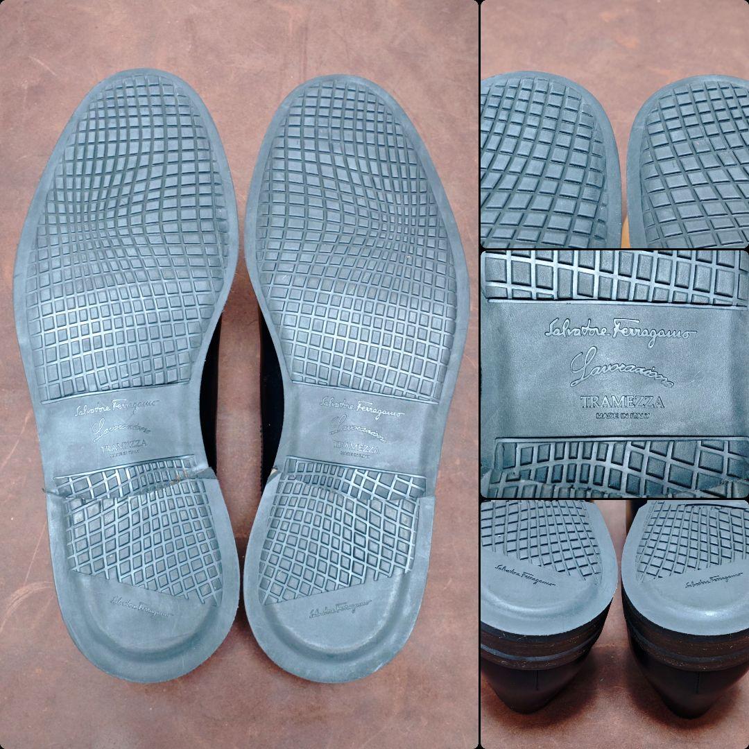 試着のみ　定価17万程度　フェラガモ　トラメッザ　シングルモンクストラップ