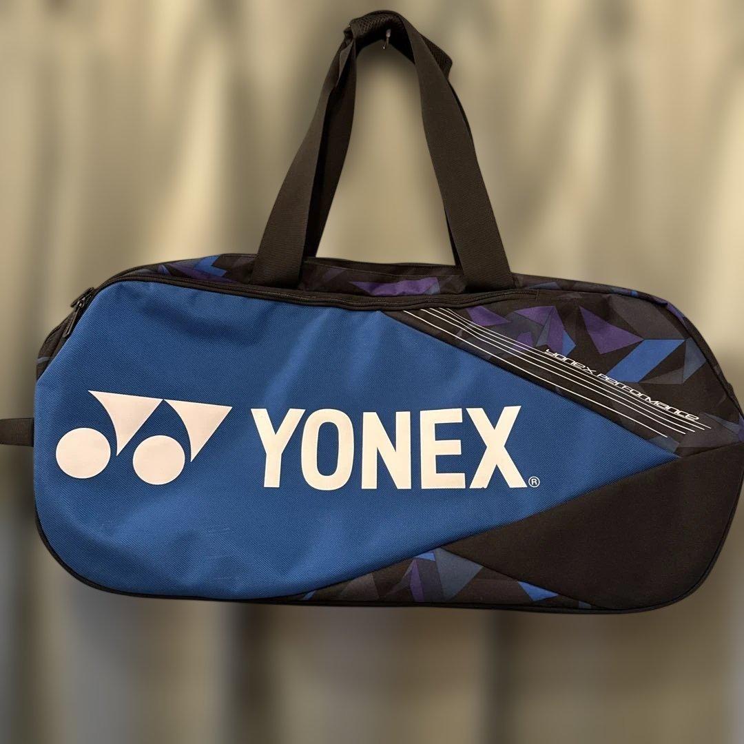 YONEX バドミントントーナメントバッグ 青/黒