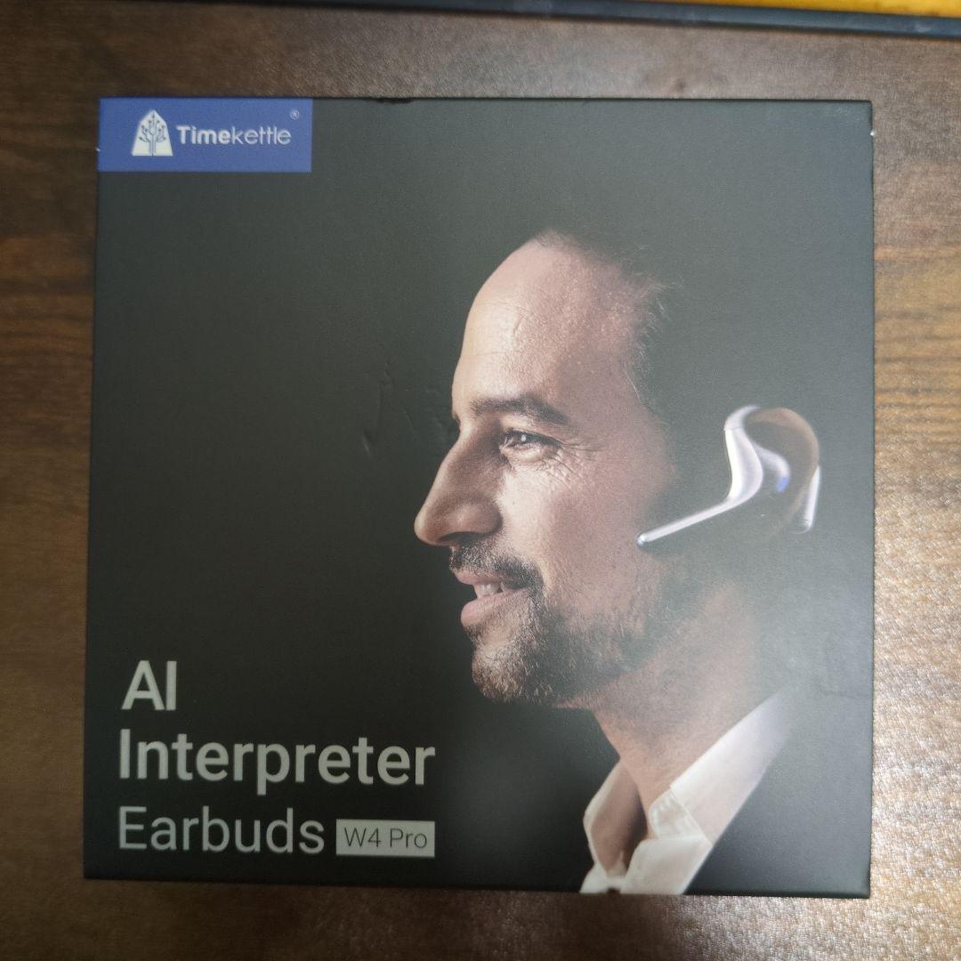 Timekettle W4 Pro AI通訳機 翻訳機能付きイヤホン