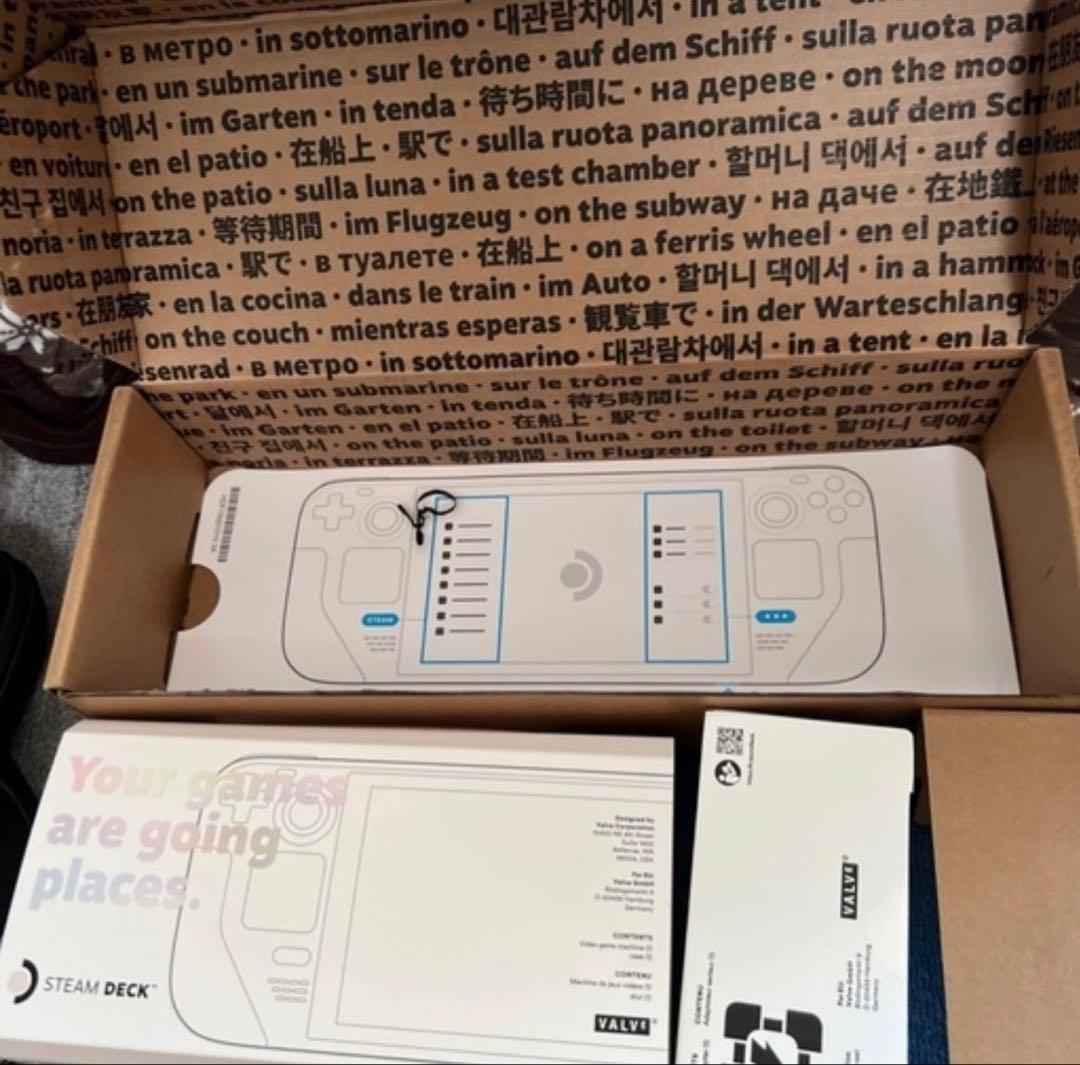 Steam Deck 専用ケース付き 充電器付き　256GB