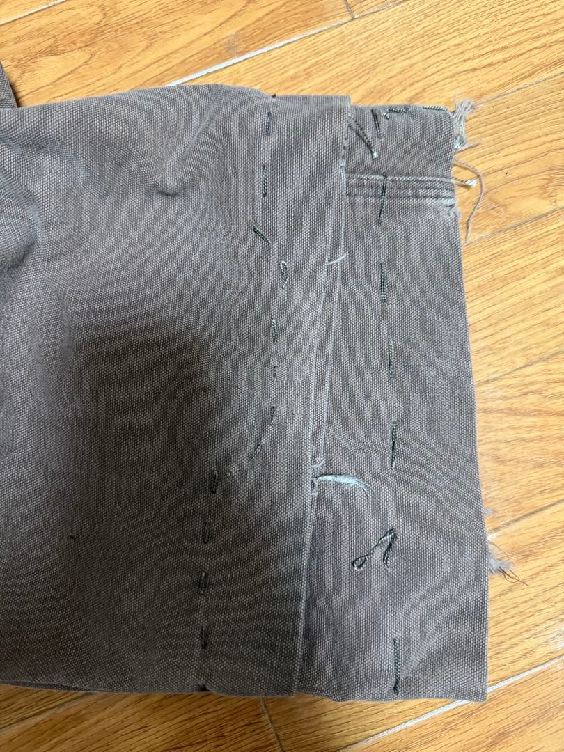 90s USA Carhartt B136 ダブルニーパンツ w38×30