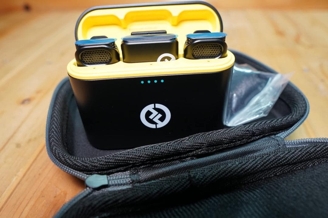 8時間連続収音 ワイヤレスマイク ノイズキャンセリング