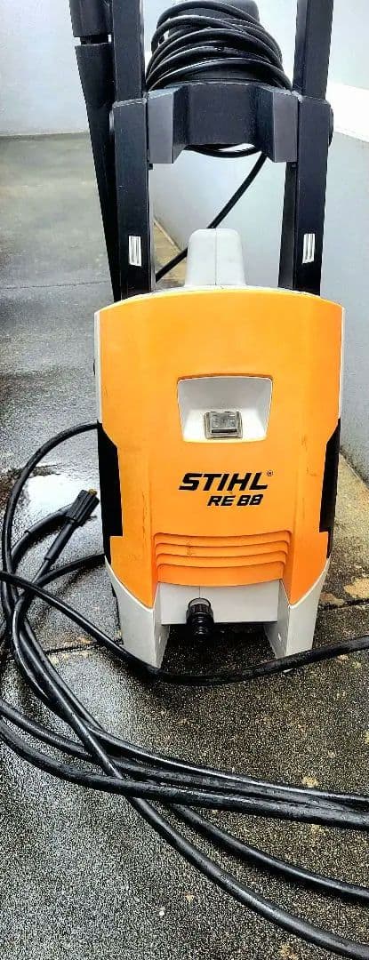 【中古】STIHL純正 RE88 温冷高圧洗浄機セット