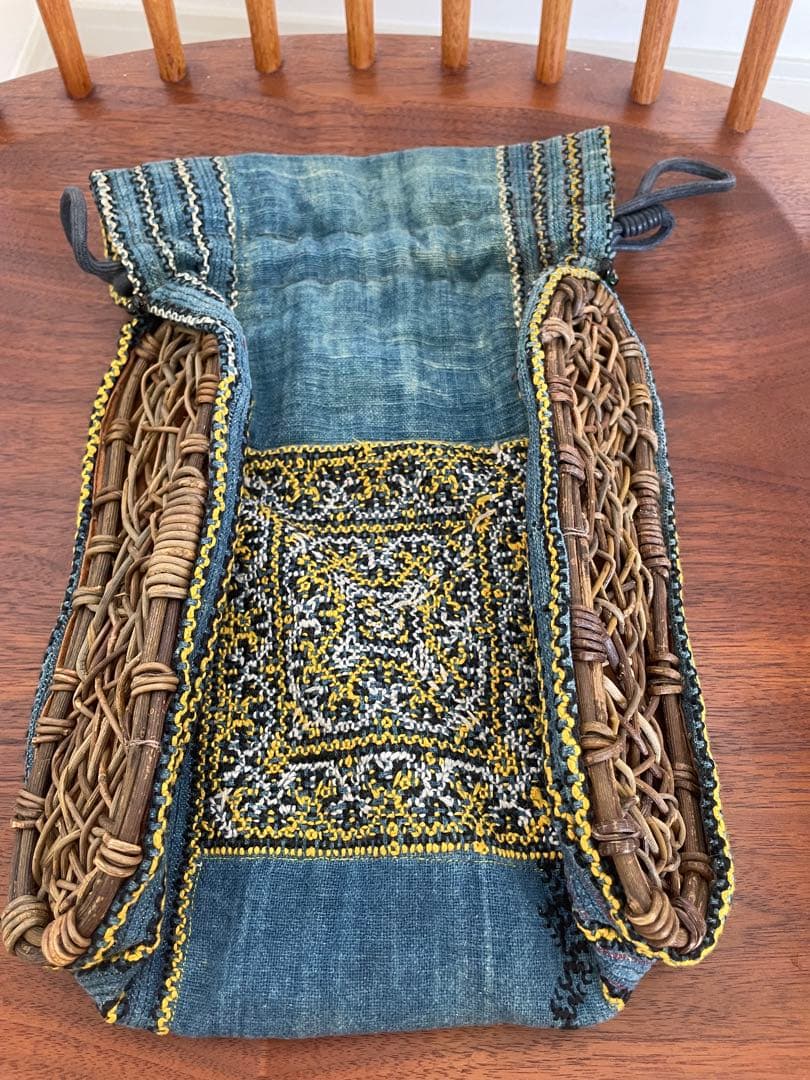 巾着　宮下敏子さん作　葛篭藤