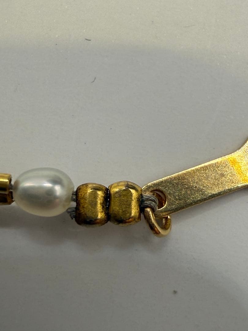 18金　パール　ネックレス