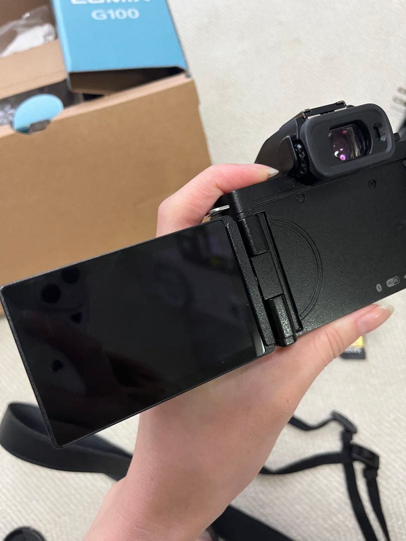 LUMIX G100vレンズ2つ付属品多数