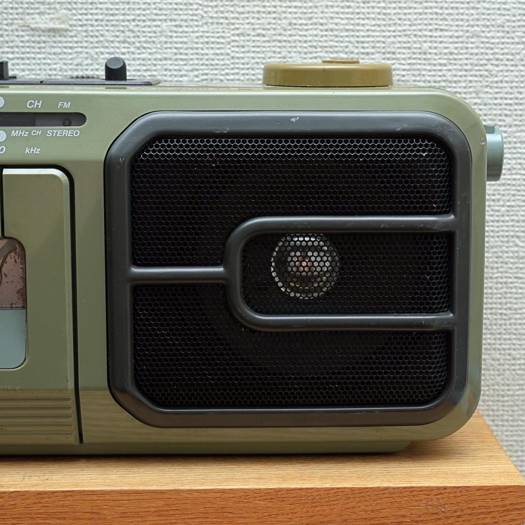 【最終値下げ】SONY SPORTS ラジカセ CFS-V75オリーブ ソニー