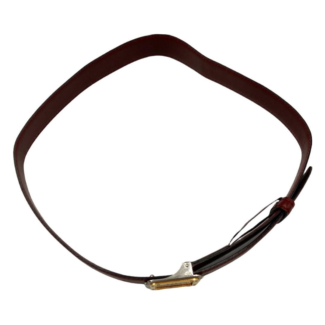良品✤【Cartier／カルティエ】ベルト　66-74㎝　マストライン1212