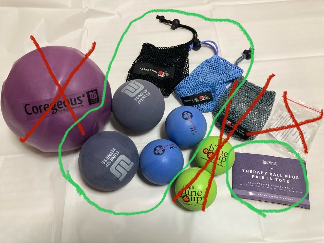 Yoga Tune Up ロールモデルYTU®プラス 　マッサージボール