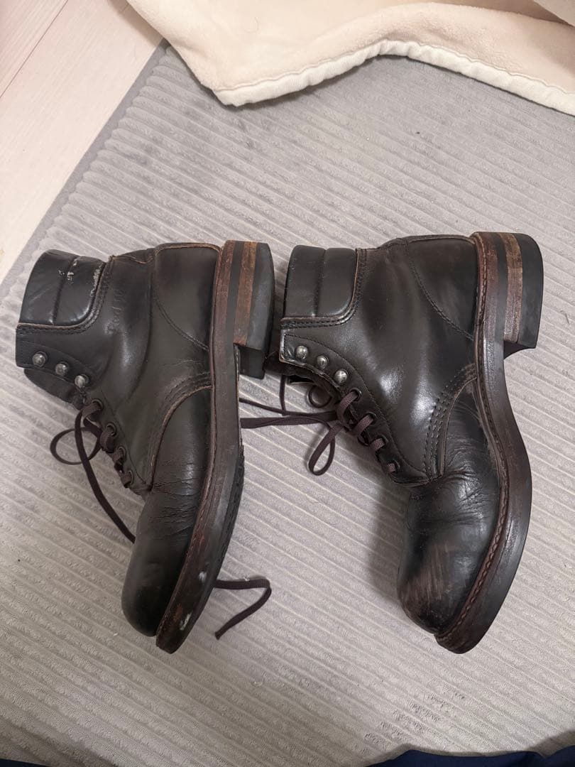 レッドウイング PT91 プレーントゥスーパーソール BRASSカスタム US8