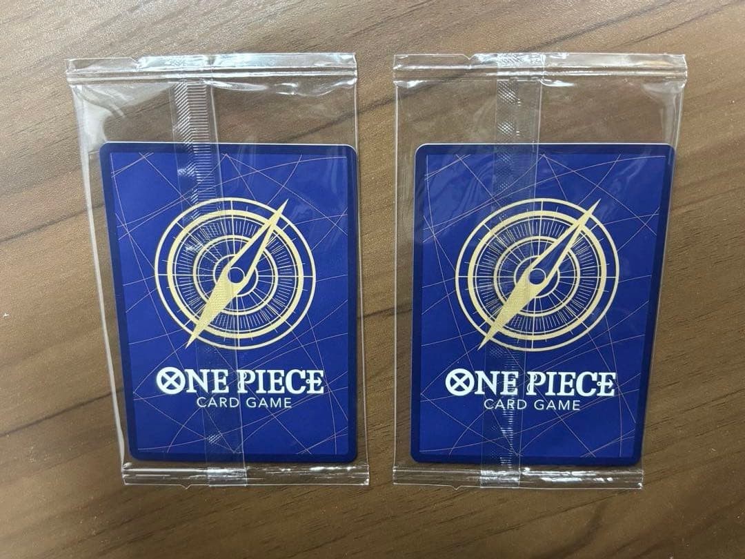 【2枚セット未開封】ワンピースエモーションプロモカード 入場特典　ルフィ