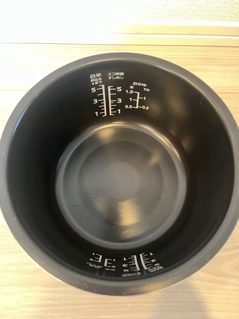 【美品】Panasonic SR-PF101 IH炊飯器 ブラック