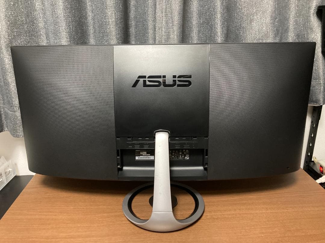〇傷有り ASUS MX34VQ 34型湾曲ウルトラワイドモニター 中古品④