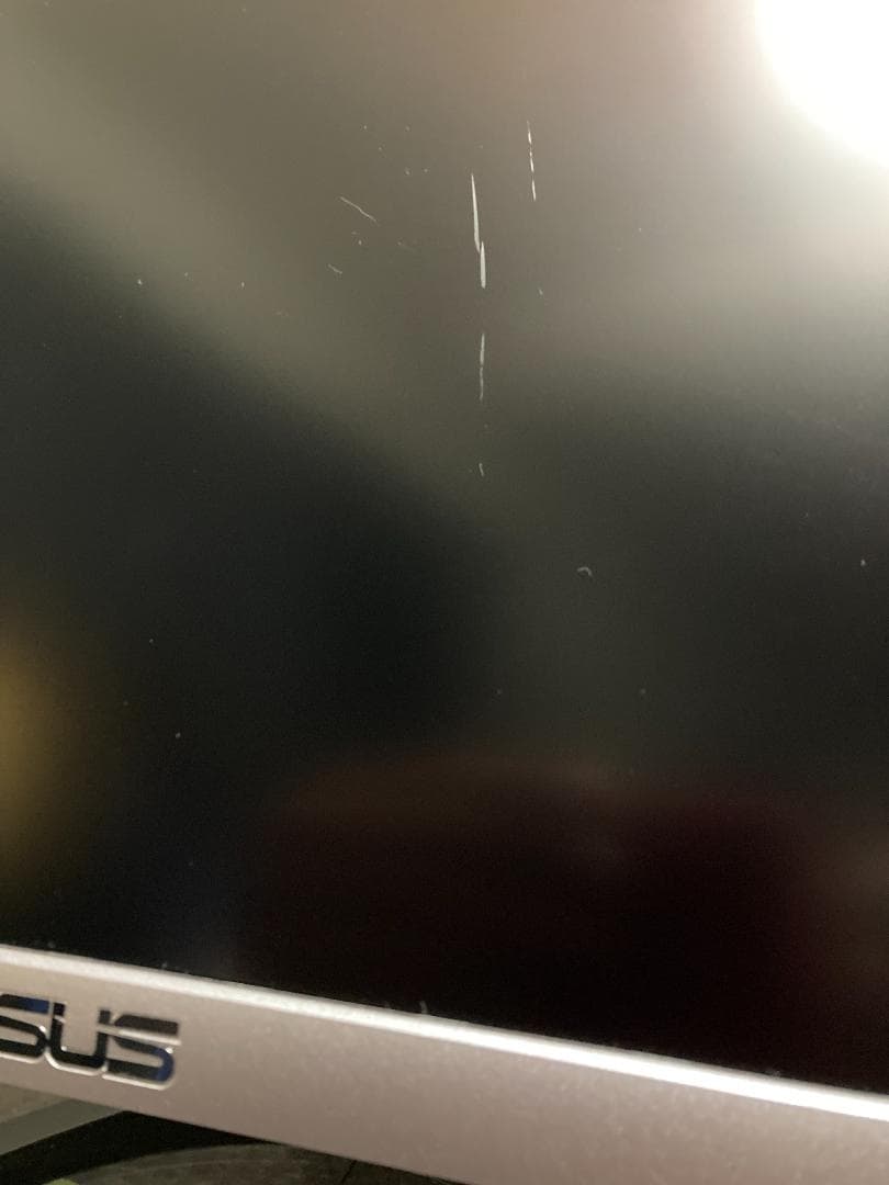 〇傷有り ASUS MX34VQ 34型湾曲ウルトラワイドモニター 中古品④