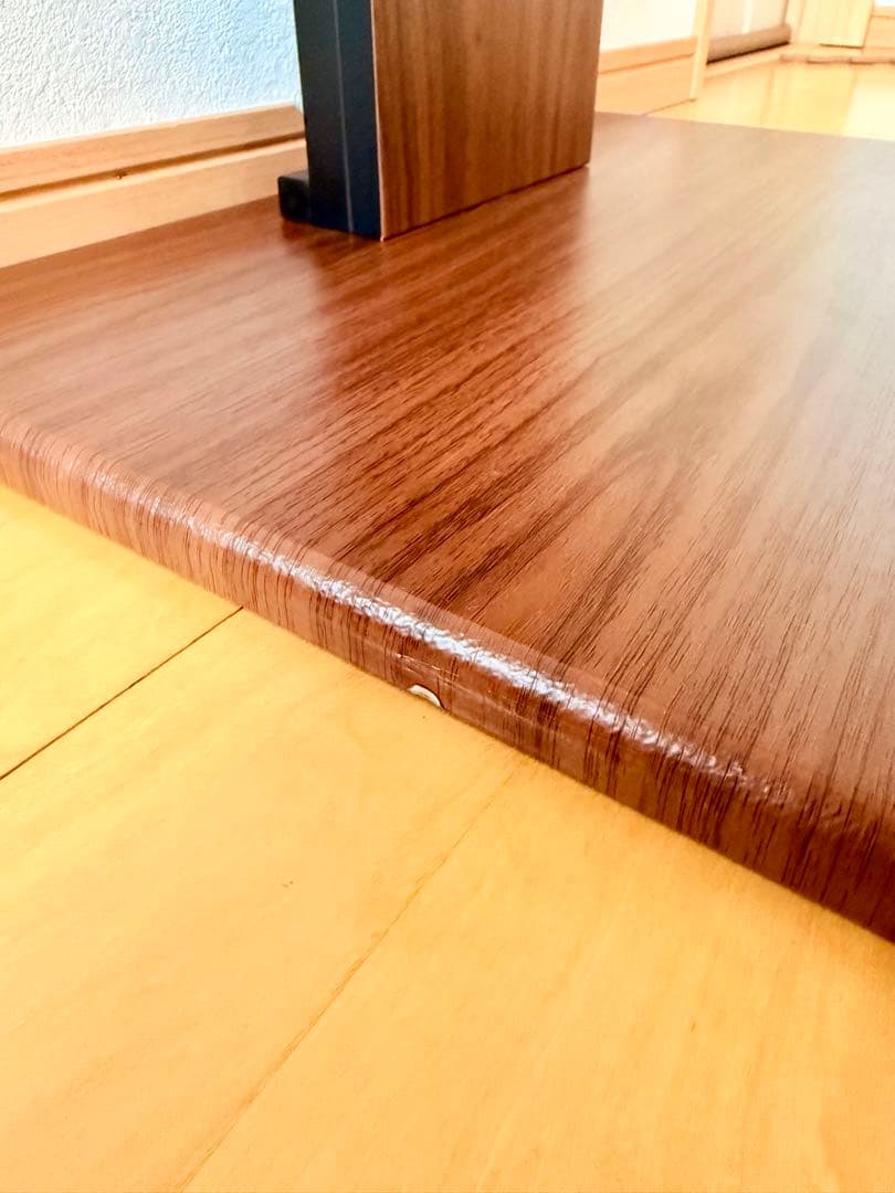 Fenes 壁寄せテレビスタンド 32〜60インチ対応 ブラウン