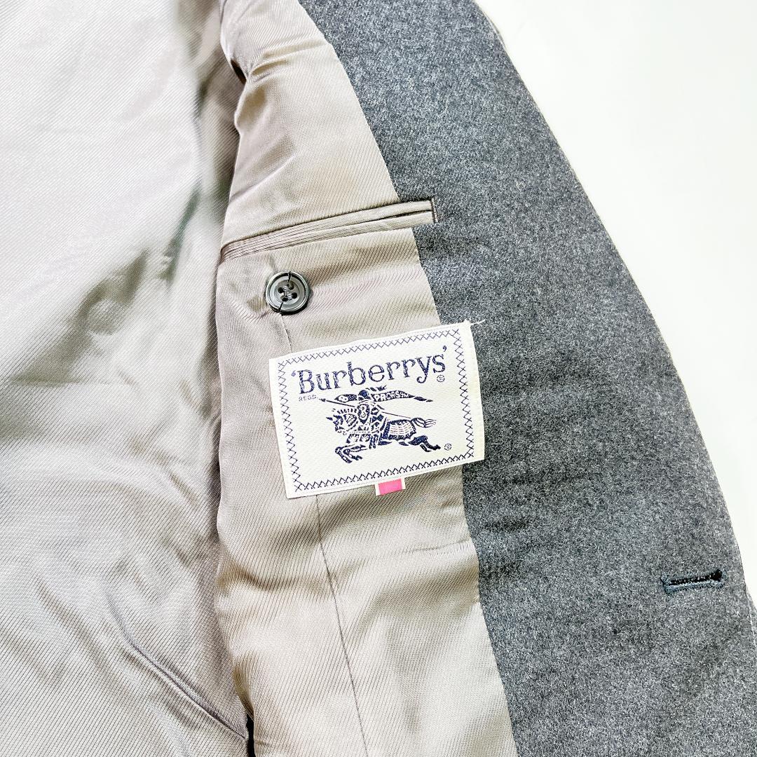 Burberrys 金ボタン ダブル テーラードジャケット 11 M グレー