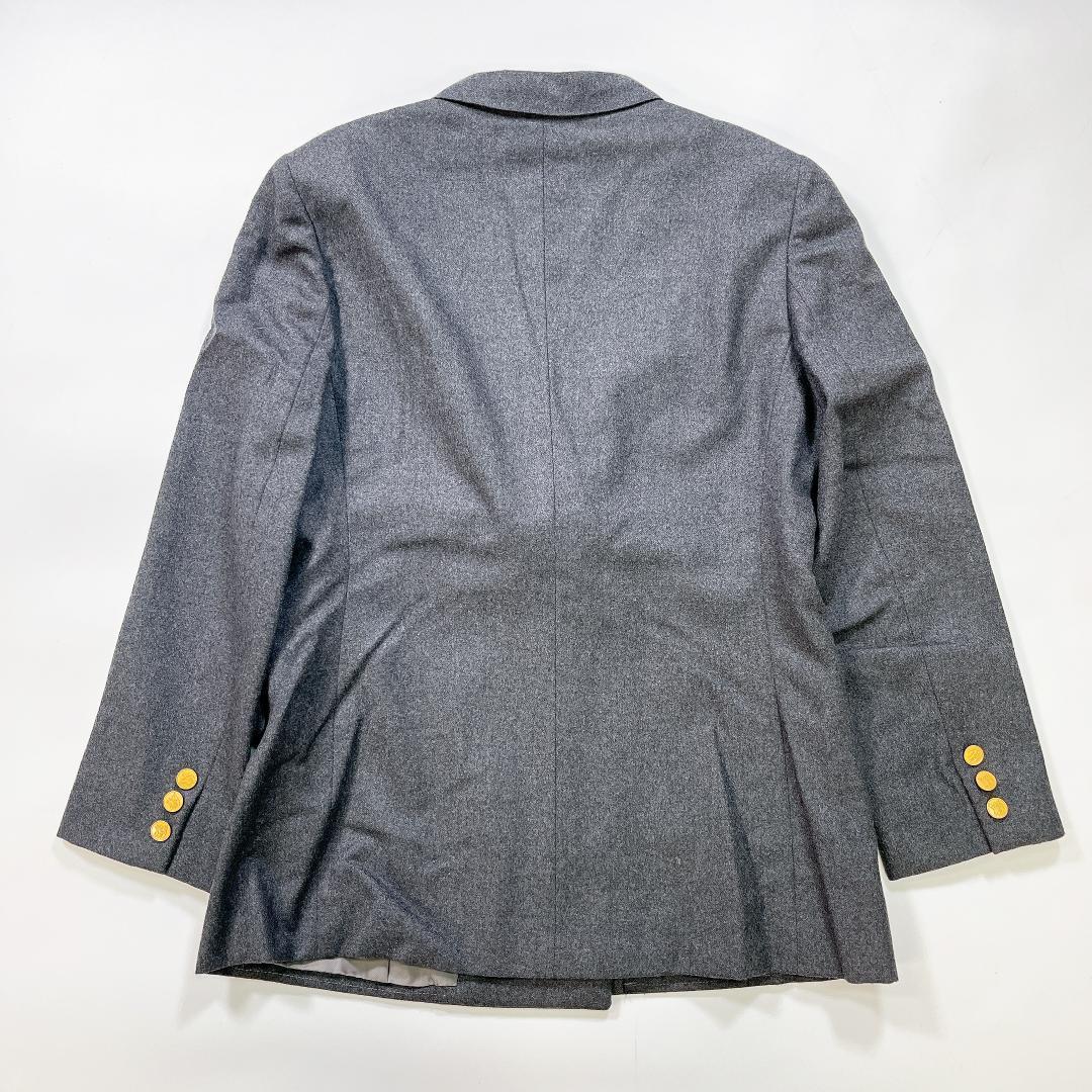 Burberrys 金ボタン ダブル テーラードジャケット 11 M グレー