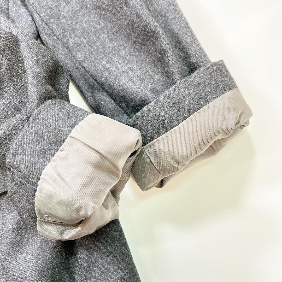 Burberrys 金ボタン ダブル テーラードジャケット 11 M グレー