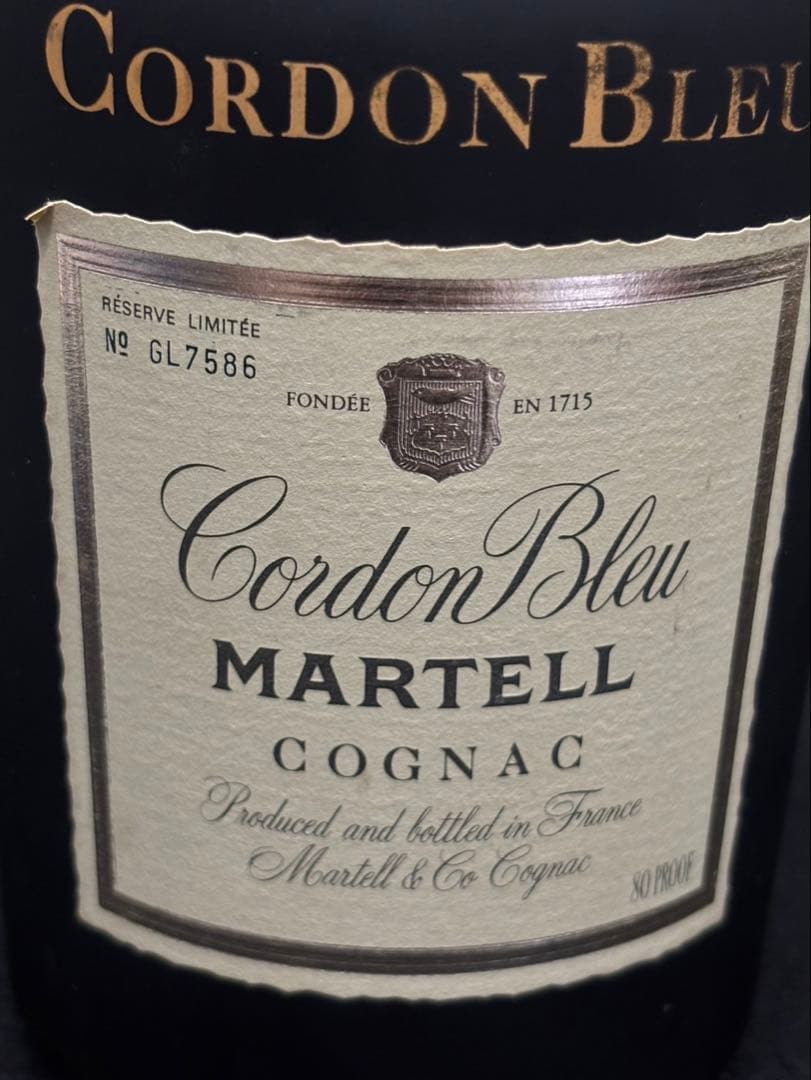 【 MARTELL / ブランデー 】 未開封 700ml 40%