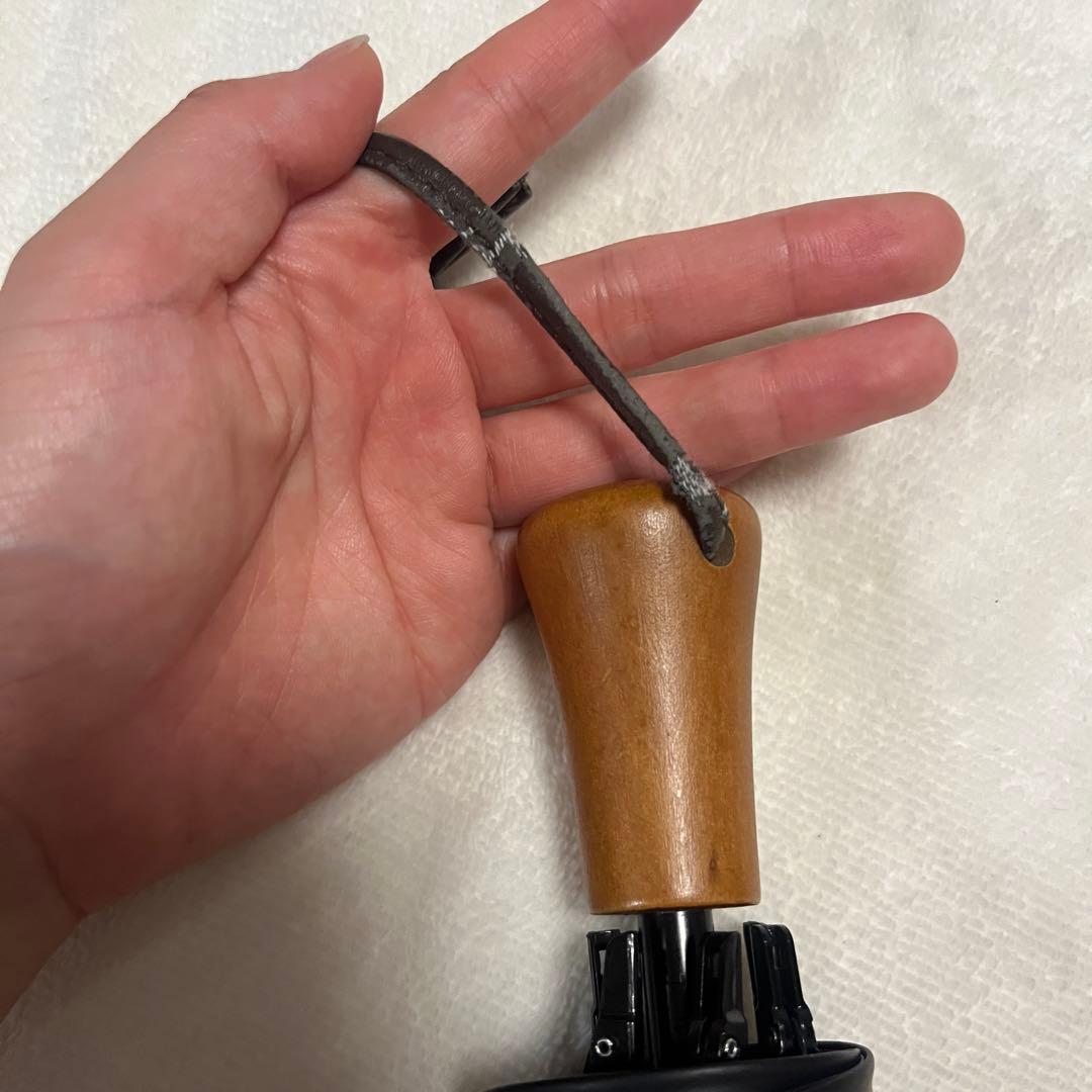 untule 日傘 3段折りたたみ フリル付き 完全遮光 ピンク