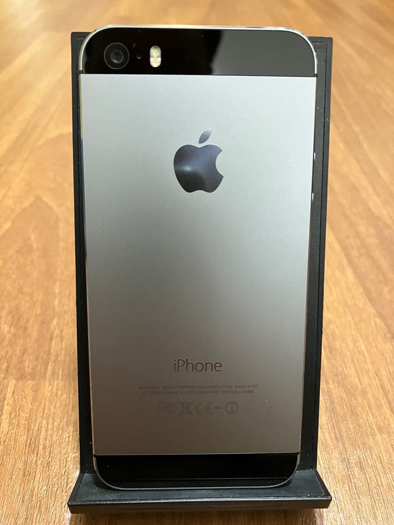 『美品』iPhone 5s スペースグレー